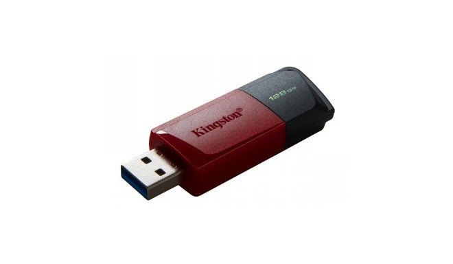 KINGSTON 128GB USB3.2 GEN 1 DATATRAVELER EXODIA M (BLACK + RED)