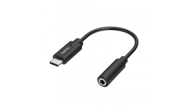 USB C-Jack 3.5 mm Adapter Hama 00205282