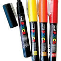 Markerite komplekt POSCA PC-1M 8 Tükid, osad Mitmevärviline
