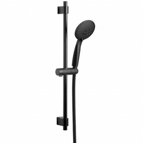 Dušikomplekt Wenko Young Line 25451100 Mattmust Roostevaba teras Ø 19 mm 66 cm