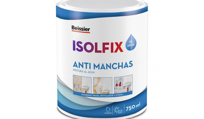 Acrylic paint Beissier 70249-012 Isolfix Anti-stain White 750 ml