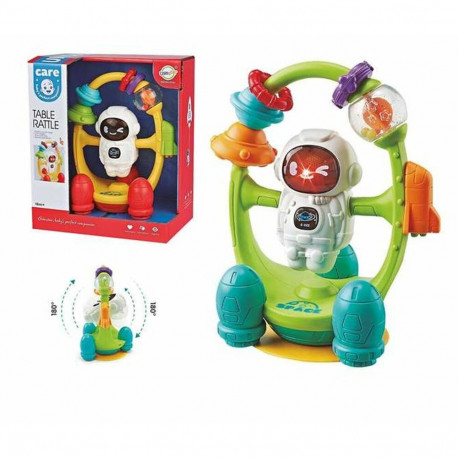 Interaktiivne Beebimänguasi Kerge Heli Pööratav Astronaut 20 x 16 cm