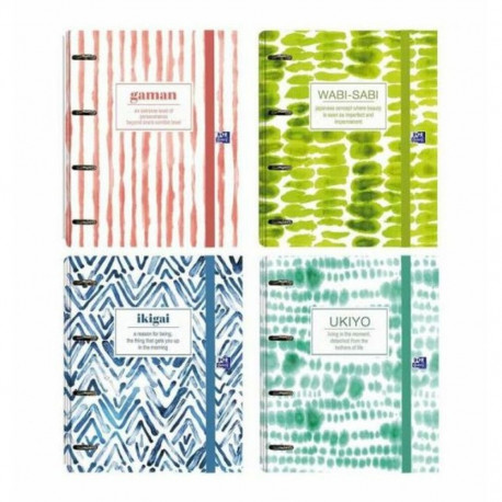 Ring binder Oxford Japandi A4 A4+