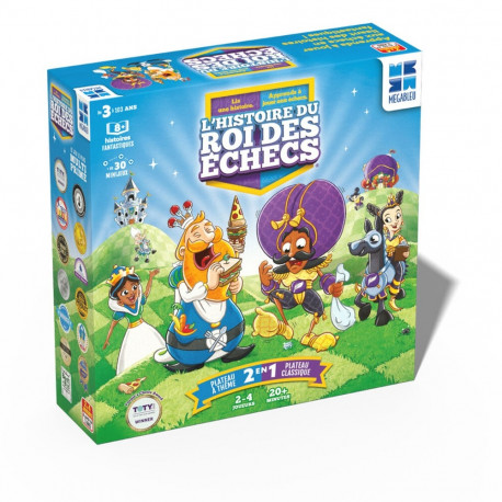 Educational Game Megableu L'histoire du Roi des Échecs