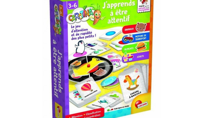 Educational Game Lisciani Giochi Carotina J'apprends