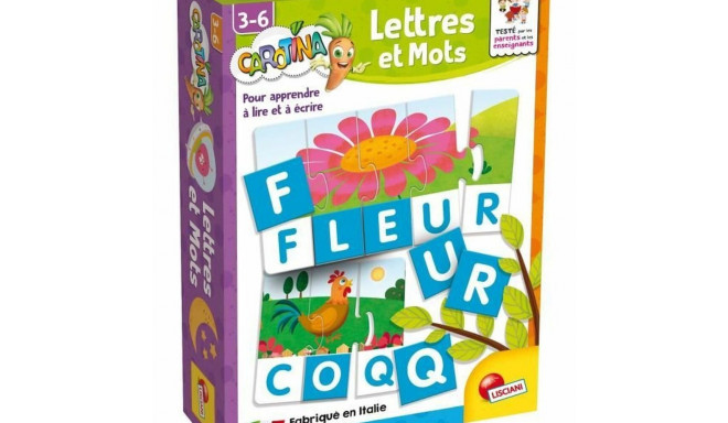 Educational Game Lisciani Giochi Lettres et Mots
