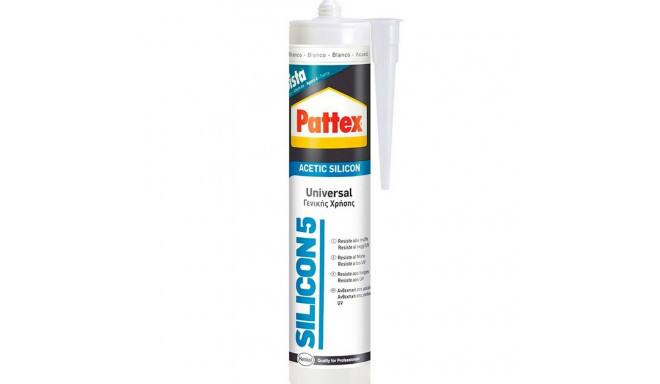 Silicone Pattex Silicon 5 Universal White 280 ml