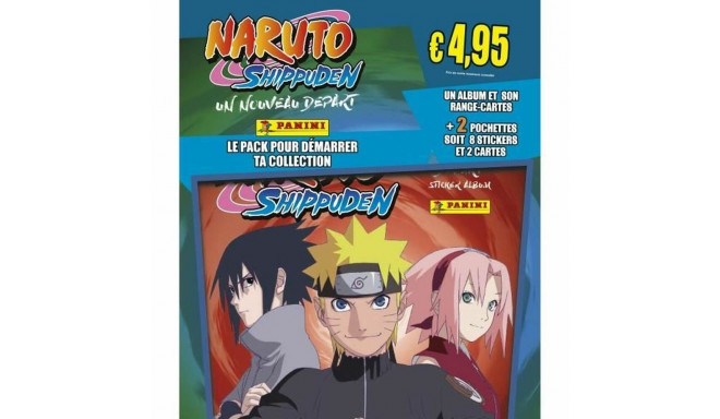 Kauplemiskaartide komplekt Naruto Shippuden: A New Beginning - Panini