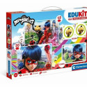 Набор из 4 пазлов Miraculous: Tales of Ladybug & Cat Noir Clementoni Edukit