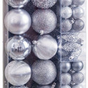 Christmas Baubles Silver (50 Units)