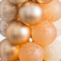 Christmas Baubles Golden 5 x 5 x 5 cm (40 Units)