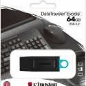 USВ-флешь память Kingston DataTraveler DTX Чёрный USВ-флешь память - 256 GB