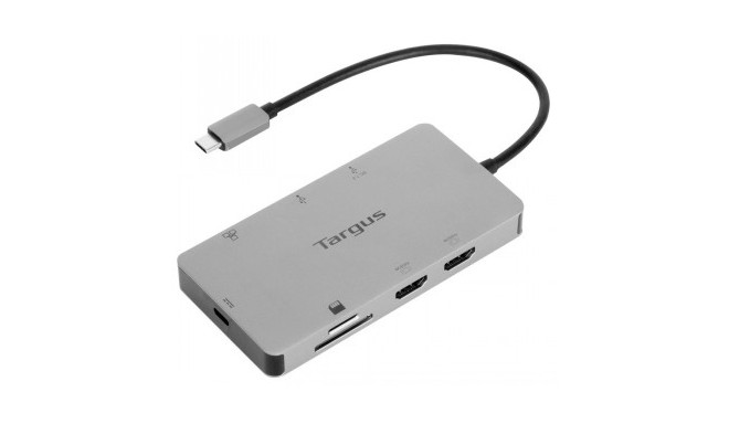 TARGUS® USB-C™ UNIVERSAL DUAL HDMI 4K DOCKING STATION WITH 100W POWER DELIVERY PASS-THRU