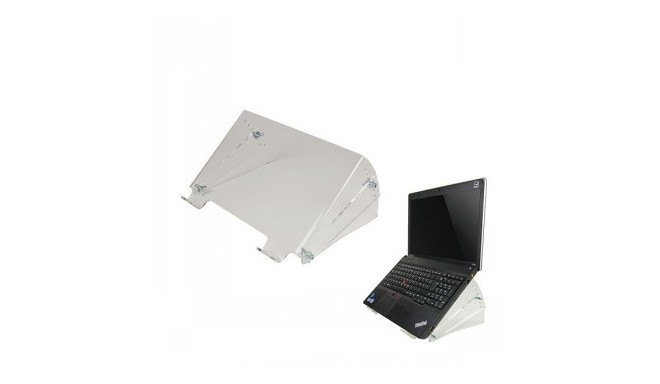 NEWSTAR ACRYLIC NOTEBOOK RISER (TILT: 20 - 40 DEGREES) 15 KG -