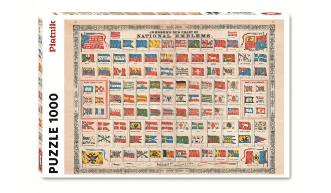 Puzzle Flags, 1000 pcs