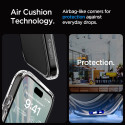 Spigen case Ultra Hybrid for iPhone 15 Pro 6,1" Crystal Clear