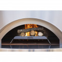 Alfa Forni Kit Hybrid 1 Pizza (Moderno) Steel