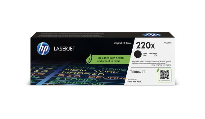 HP 220X Black Original LaserJet Toner Cartridge