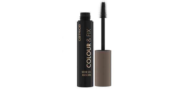 CATRICE COLOUR & FIX brow gel mascara #030-dark brown 5 ml