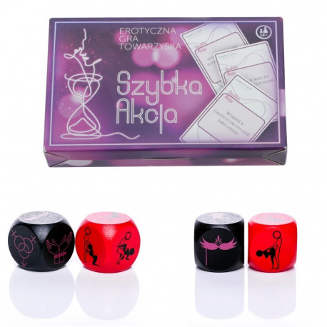 Kaardimäng Szybka Akcja ja täringud Fetyszysta 2tk