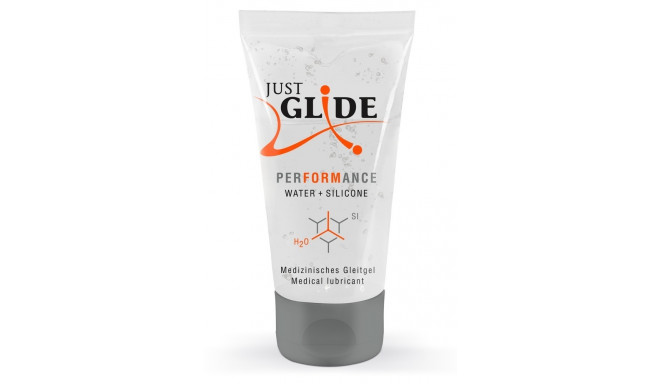 Lubrykant na bazie wody z silikonem Performance 50ml Just Glide