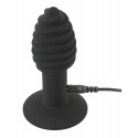 Korek analny Twist 10,7 cm Black Velvets