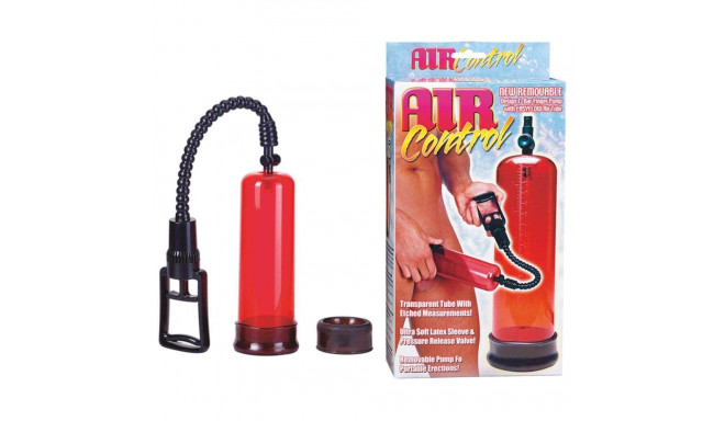 Air Control Penis pump red