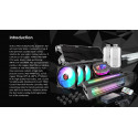 RAIJINTEK SCYLLA PRO CA240 240mm, water cooling (black, DiY kit)