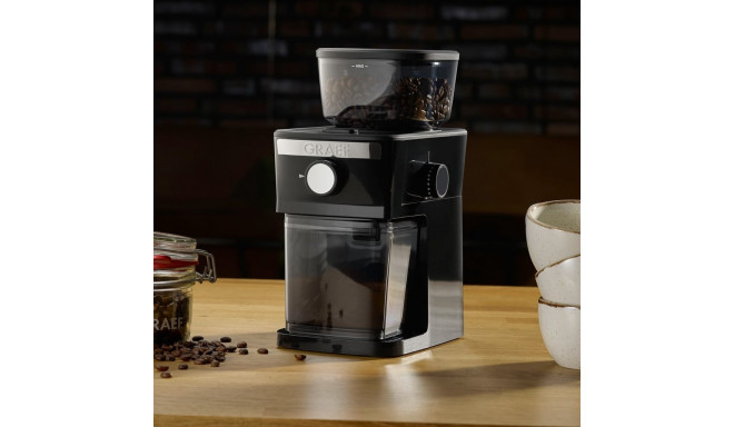 GRAEF CM252 coffee grinder, black