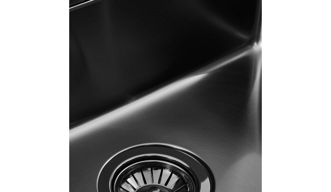 FOSTER 2155056 plautuvė KE R15 BOWL 50x40 FL.MOUNT GUNMETAL