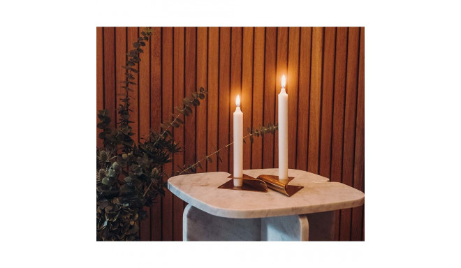 HOFATS SQUARE CANDLE set gold, 4 pcs.