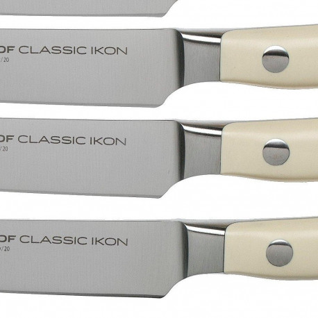WUSTHOF Classic Ikon Creme 4-piece steak knife set