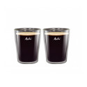 MELITTA dvigubo stiklo puodeliai, 200 ml.