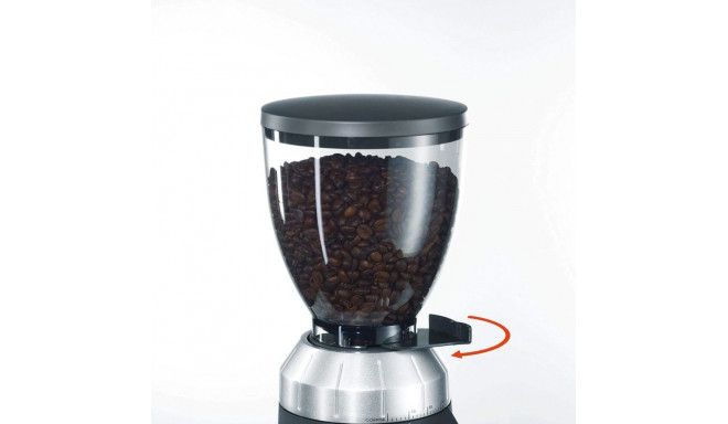 GRAEF CM900 coffee grinder, silver