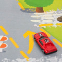 Mata na podłogę dla dzieci Construction Site z autkami 120x80 cm