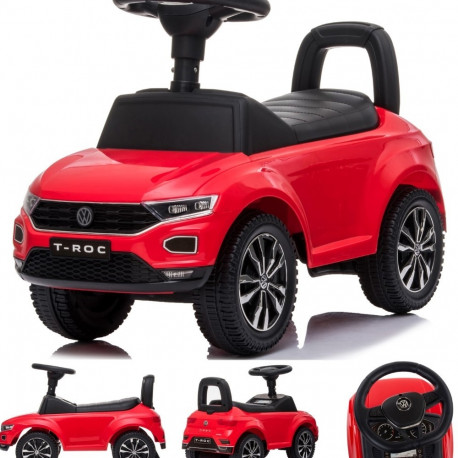 Volkswagen pealeistutav auto T-Roc, punane