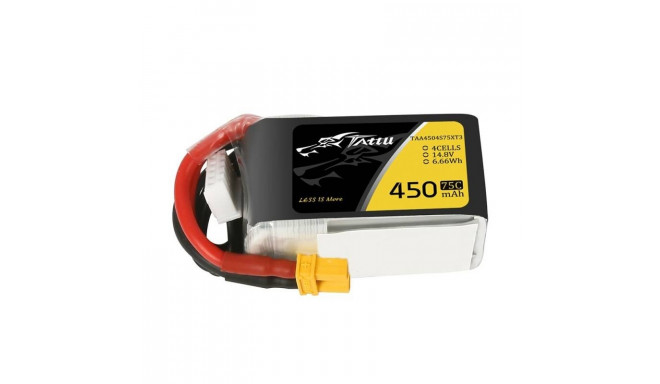 Tattu 450mAh 14.8V 75C 4S1P battery