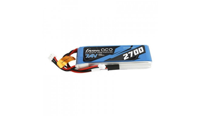 Gens Ace 2700mAh 7.4V 1C 2S1P battery