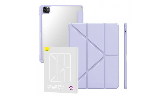 Protective case Baseus Minimalist for iPad Pro (2018/2020/2021/2022) 11-inch (fioletowe)