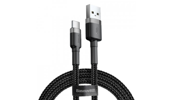 Baseus Cafule cable USB-C 3A 0.5m (Gray+Black)