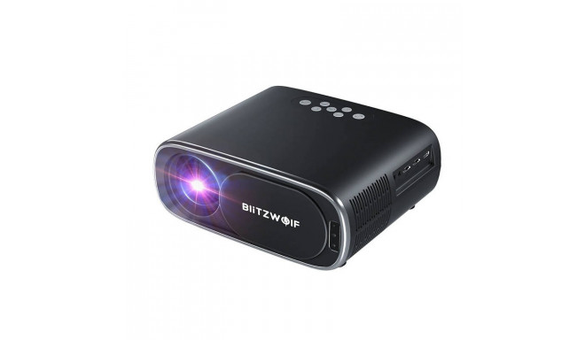 BlitzWolf BW-V4 1080p LED beamer / projector, Wi-Fi + Bluetooth (black)