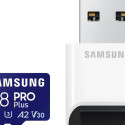 Memory card Samsung PRO Plus micro SDXC 128 GB U3 A2 V30 (MB-MD128SB/WW)