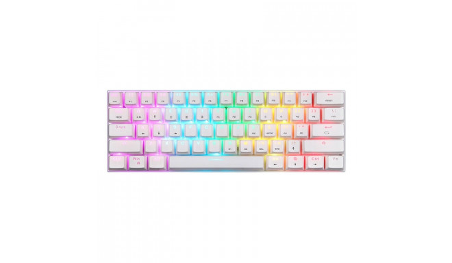 Motospeed SK62 Wireless Mechanical Keyboard White (blue switches)