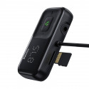 Car Bluetooth MP3 Player + Charger Baseus T Shaped S-16 Black OS