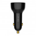 LDNIO C101 Car Charger, USB + USB-C, 100W + USB-C to Lightning Cable (Black)