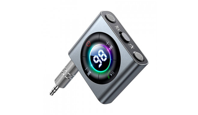 Bluetooth 5.3 AUX transmitter/receiver Joyroom JR-CB1 (gray)