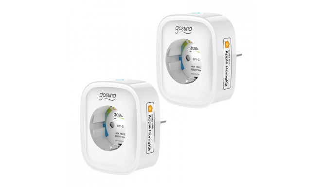 Smart socket WiFi Gosund SP1-H (2-pack)(HomeKit) 16A