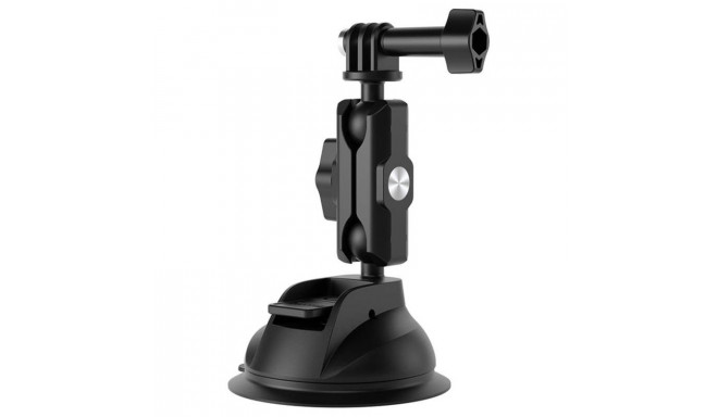 TELESIN Universal Suction Cup Holder with phone holder and action camera mounting TE-SUC-012