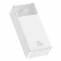 Powerbank Baseus Bipow 30000mAh, 20W (white)