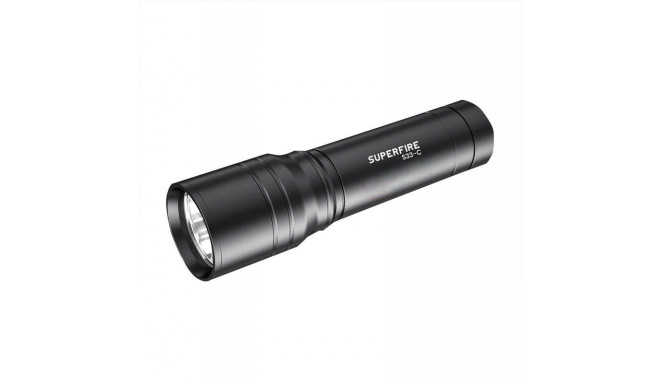 Flashlight Superfire S33-C, 210lm, USB